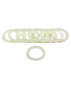 Fragola Sealing Washer - 12 AN - Nylon - Set of 10
