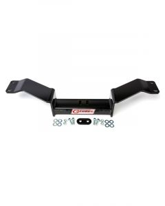 G Force Crossmembers Transmission Crossmember Bolt-On Steel Black