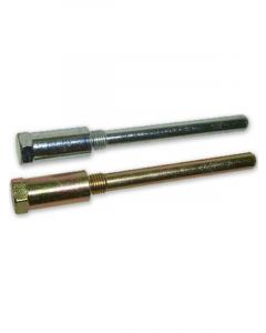 Howe Brake Caliper Bolt 5/8 in Hex Built-In Shoulder Steel Natural GM Pa