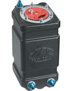 Jaz Fuel Cell Drag Race 1 gal 6 x 6 x 12 in Tall Two 8 AN Outlets
