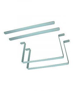 Jaz Fuel Cell Bracket 15 in Wide x 7-1/2 in Tall Steel Natural JAZ