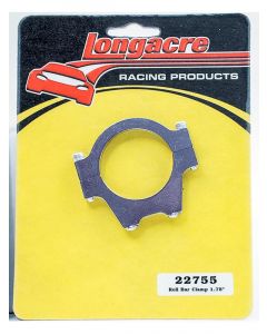 Longacre Roll Bar Accessory Clamp Clamp-On Dual 8-32 Holes 1 in Spac