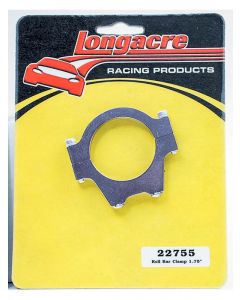 Longacre Roll Bar Accessory Clamp Clamp-On Dual 8-32 Holes 1 in Spac