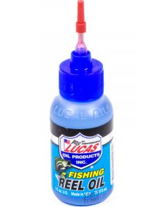 Lucas Oil High Perf Fishing Reel Oil Lubricant Protectant 29.6ml Squeeze