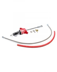 McLeod Master Cylinderer Assembly 13/16in Bore W/Steel Braided Line 30i