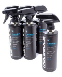 Molecule Detailer - Race Car Detailer - 16 oz Spray Bottle - Set of 6