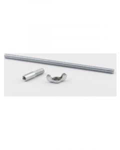 Mr Gasket Air Cleaner Stud 5/16-18 in Thread 5 in Long Steel Cadmium Kit