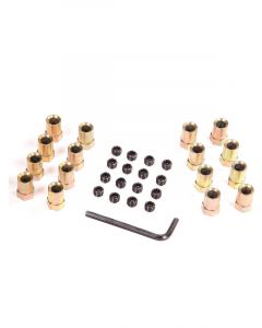 Mr Gasket Rocker Arm Nut 3/8-24 in Thread 0.540 in Shank Diameter Steel