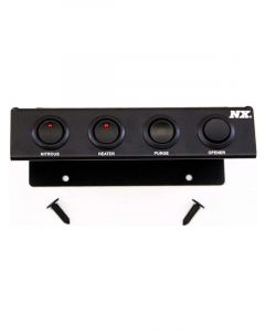 Nitrous Express Switch Panel Console Mount 2 Rockers / 1 Momentary Rock