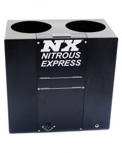 Nitrous Express Nitrous Oxide Bottle Heater Bath Style Dual Bottle Auto
