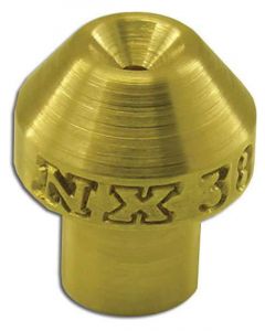 Nitrous Express Nitrous Oxide Jet WHP Flare 0.034 in ID Brass Nitrous /