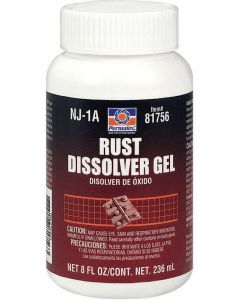Permatex Rust Remover - Rust Dissolver Gel - 8 oz Bottle - Each
