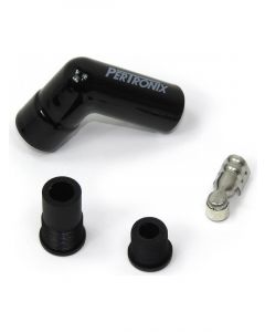 Pertronix Ignition Boot / Terminal Kit Spark Plug 8 mm Ceramic Black