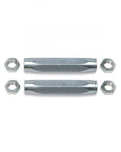 QA1 Tie Rod Sleeve 11/16-18 in Female Thread 8 in Long Hex Tube Steel Z