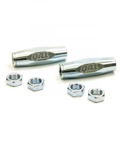 QA1 Tie Rod Sleeve 5/8-18 in Female Thread 3-3/8 in Long Hex Tube Steel