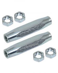 QA1 Tie Rod Sleeve 5/8-18 in Female Thread 4-7/8 in Long Hex Tube Steel
