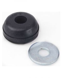 QA1 Bump Stop 0.875 in Tall 1.9 in OD Polyurethane Black Universal