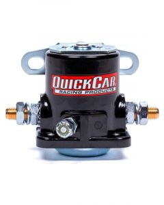 Quickcar Racing Products Starter Solenoid Heavy Duty Ford Style Black