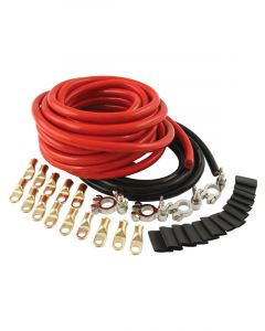 Quickcar Racing Products Battery Cable Kit Drag Race 2 Gauge Top Mount