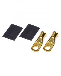Quickcar Racing Products Battery Terminal 4 Gauge 5/16 in Eyelet Brass