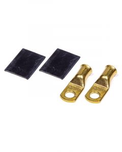 Quickcar Racing Products Battery Terminal 2 Gauge 5/16 in Eyelet Brass