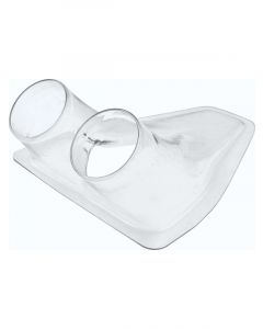 Quickcar Racing Products Air or Brake Duct Dual 3 in Tube NACA Molded