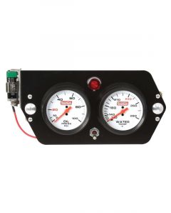 Quickcar Racing Products Gauge Panel Assembly Sprint Panel Oil Pressu
