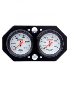 Quickcar Racing Products Gauge Panel Assembly Sprint Panel Oil Pressu
