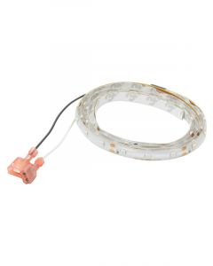 Quickcar Racing Products Light Strip LED 18 in Long Connectors Yellow