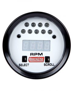 Quickcar Racing Products Tachometer Extreme 9990 RPM Digital 2-5/8 i