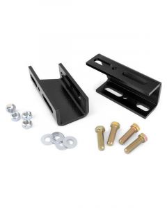 Rough Country Sway Bar Bracket Drop Hardware Included Steel Black Powder