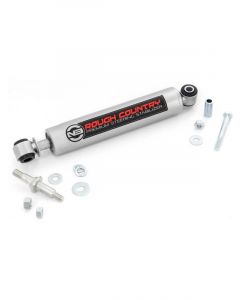 Rough Country Steering Stabilizer Kit Single Hardware Included Steel