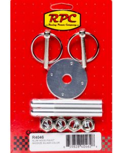 RPC Hood Pin 1/2 in OD x 4 in Long 2-1/4 in OD Scuâ€¦