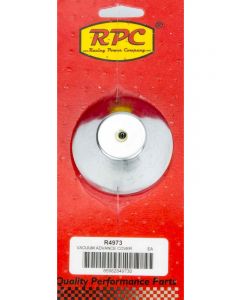 RPC Vacuum Advance Cover Adhesive Mount Steel Chroâ€¦