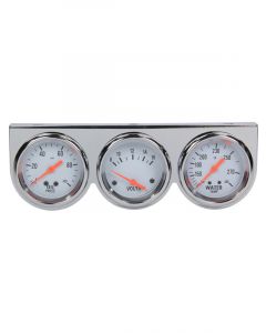 RPC Gauge Panel Assembly Steel Triple Oil Pressureâ€¦