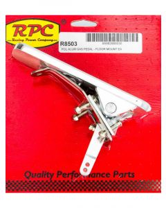 RPC Pedal Assembly Rectangle Gas Floor Mount Alumiâ€¦