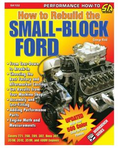 SA Books Book How To Rebuild the Small-Block Ford 144 Pages Paperback