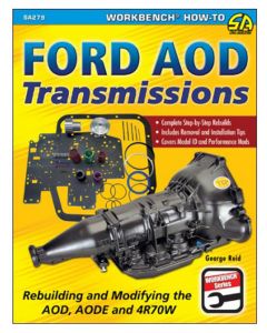 SA Books Book Ford AOD Transmissions: Rebuilding and Modifying the AOD
