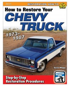 SA Books Book How To Restore Your Chevy Truck 1973-87 176 Pages Paperb