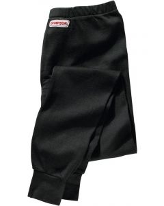Simpson Safety Underwear Bottom SFI 3.3 Soft Knit CarbonX Black X-Large