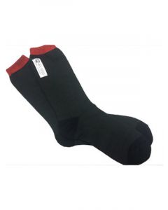 Simpson Safety Socks Reinforced Toe / Heel Black Carbon X One Size Fit