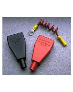 Taylor/Vertex Battery Terminal Boot Top Post Cover Rubber Black / Red P