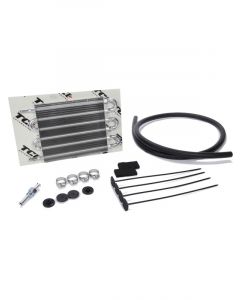 TCI Fluid Cooler 12-1/2 x 7-1/2 x 3/4 in Tube Type 11/32 in Hose Barb