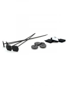 TCI Electric Fan Mount Kit Mounting Rods Locking Nuts Shock Pads Trans