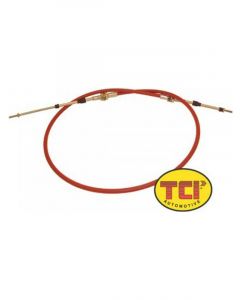 TCI Shifter Cable 5 ft Long 2 in Stroke Steel Cable Nylon Liner TCI Sh