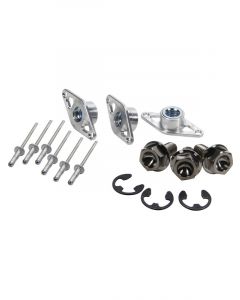 Ti22 Performance Mud Cover Installation Kit Screw-In Inserts / Rivets