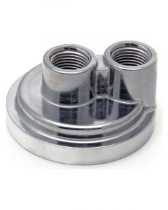 Trans-Dapt Oil Filter Adapter Bypass 22 mm x 1.50 Center Thread 1/2"