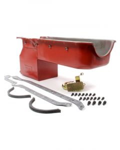 Trans-Dapt Engine Oil Pan Econo-Series Rear Sump 7 qt 8 in Deep Pickup /…
