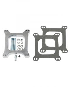 Trans-Dapt Carburetor Spacer 1 in Thick Open Square Bore Gasket / Hardwa