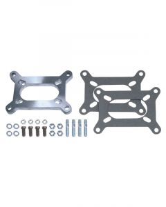 Trans-Dapt Carburettor Adapter 1/2" Thick Open Large 2-Barrel to Roches